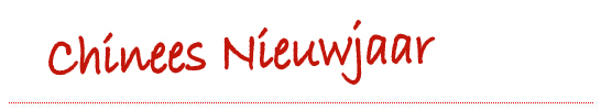 Chinees Nieuwjaar