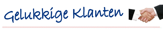 Gelukkige klanten