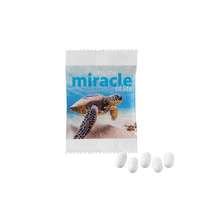 Papieren tic-tac zakje