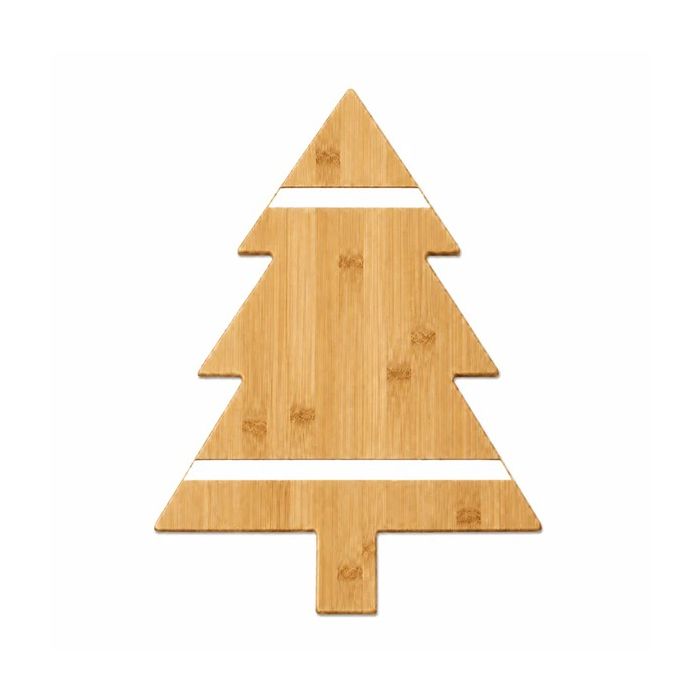 Kerstboom borrelplank