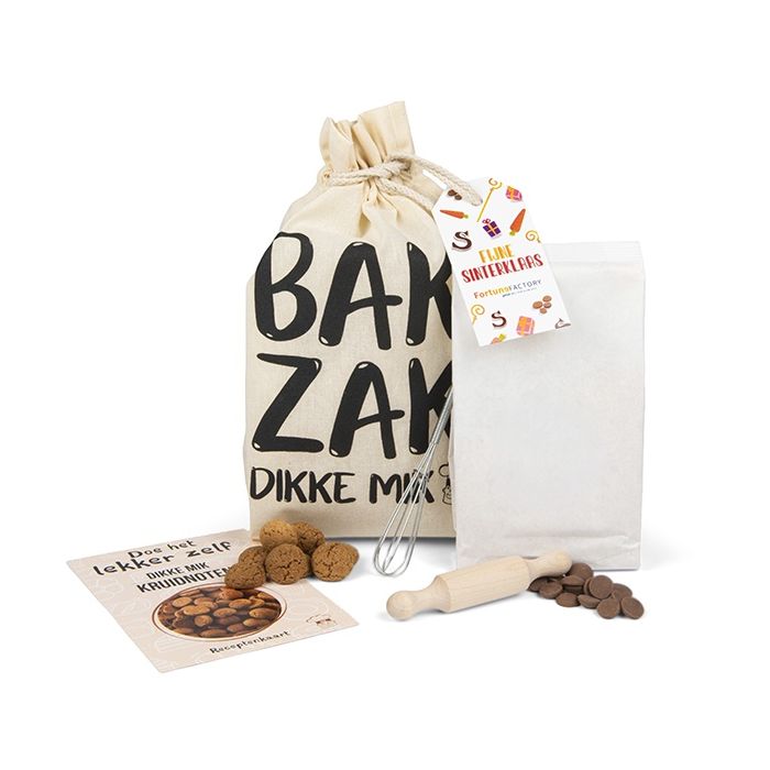 Dikke mik bak zak met tag