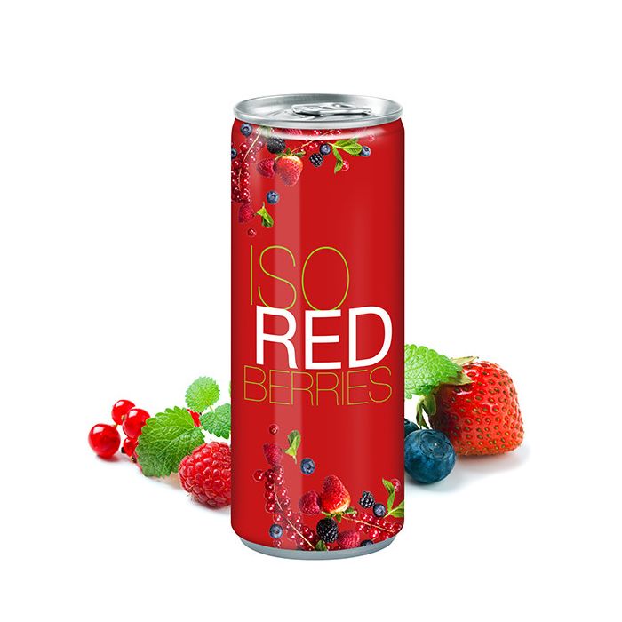 ISO sportdrink - rode bessen - premium