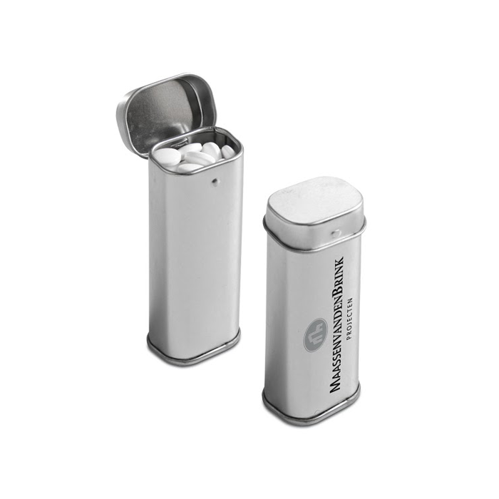 Hoog blikje pepermunt