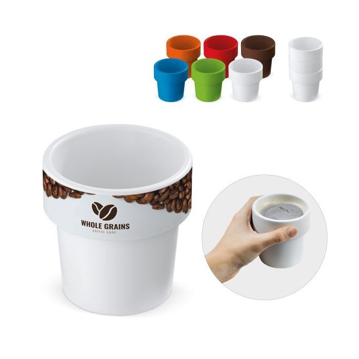 Koffiebeker met bedrukking