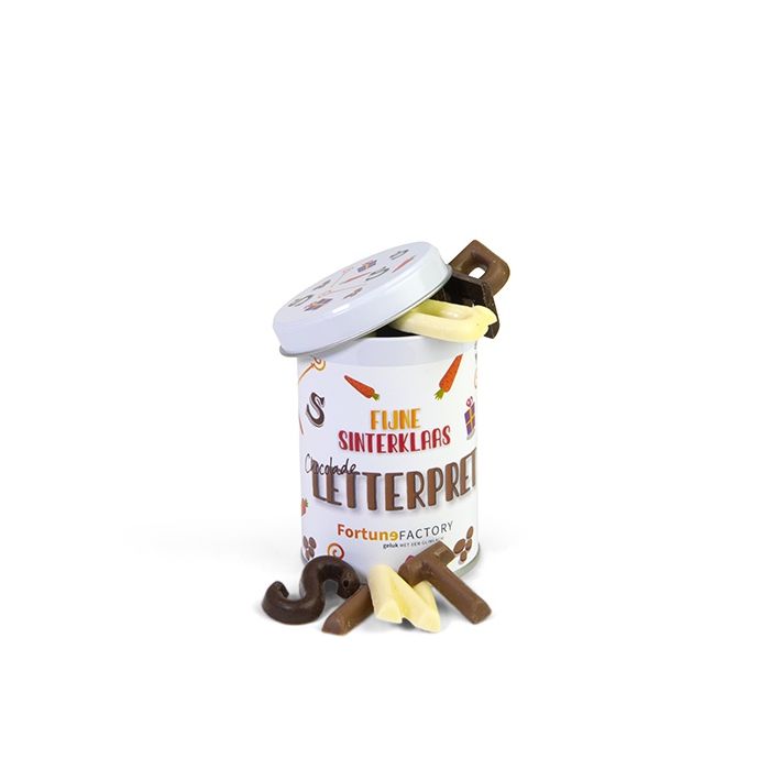 Blik letterpret 185 gram