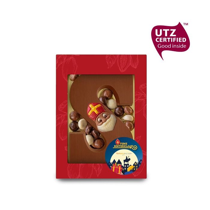 Sintletter S met choco kruidnoten 