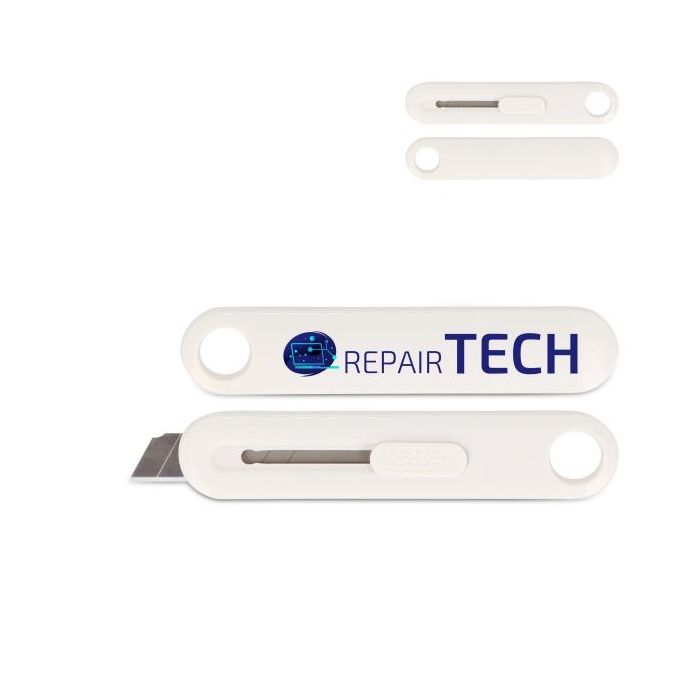 Snijmes met bedrukking