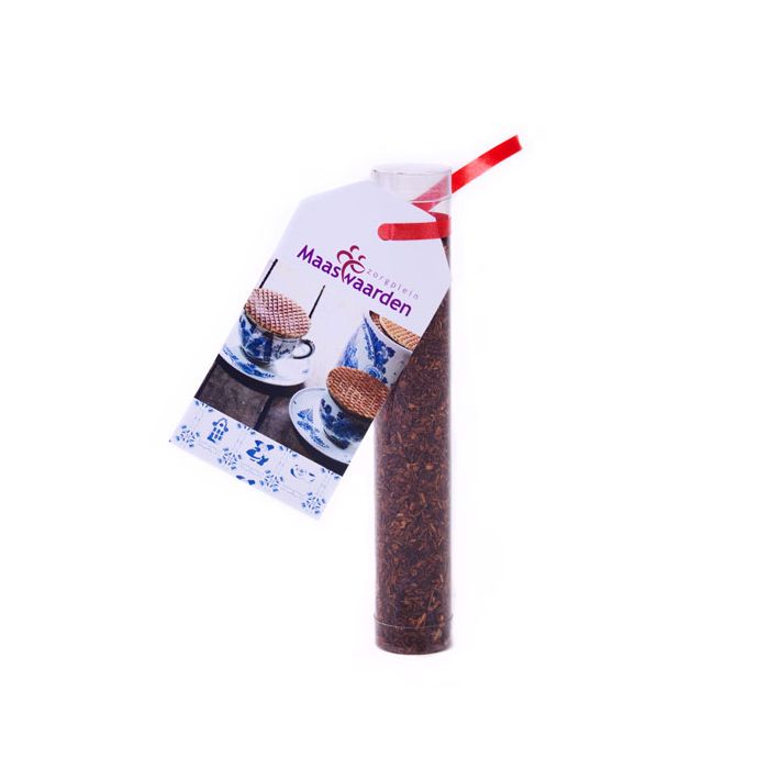 Stroopwafelthee in koker