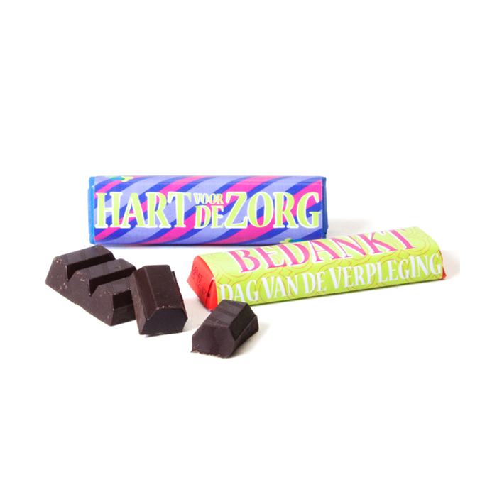 Tony Chocolonely mini in eigen sleeve  - Bedankt