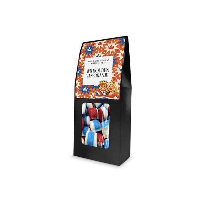 Rood wit blauw snoep