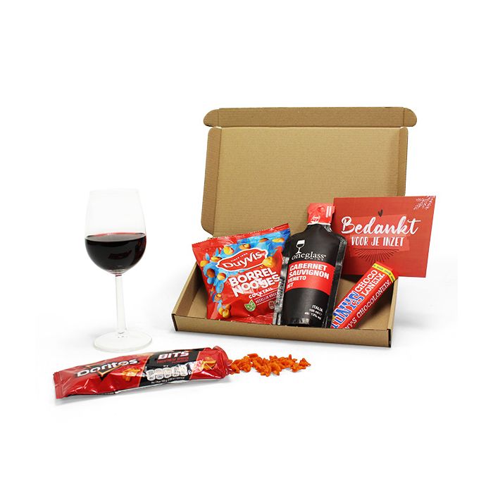 Borrelbox door de brievenbus