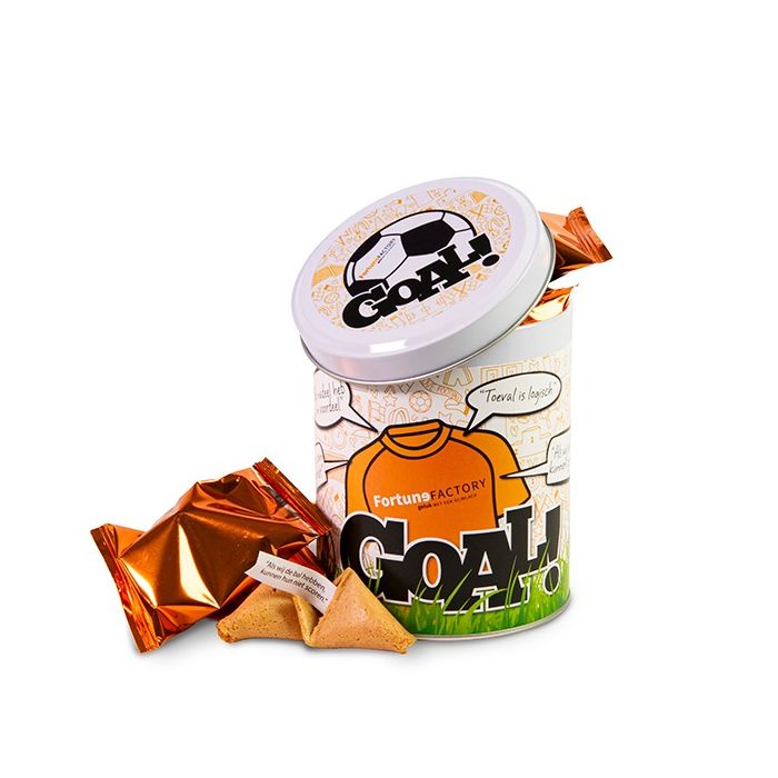 Blik met Fortune cookies