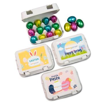 Mini eierdoosje 12 stuks