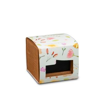 Houten krijtbox met kweekset