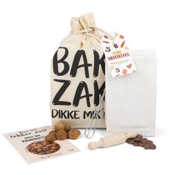 Dikke mik bak zak met tag