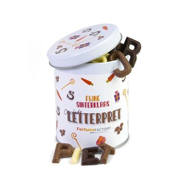 Blik letterpret 500 gram