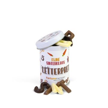 Blik letterpret 185 gram