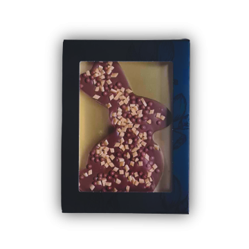 Chocolade paashaas met karamel