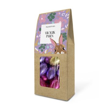Vensterdoosje met paaseitjes 150 gram