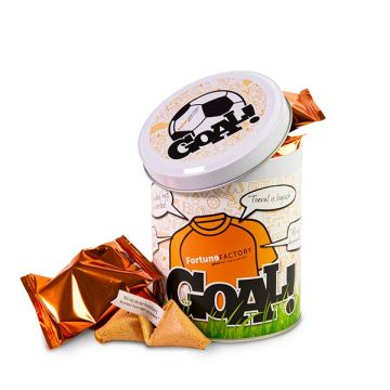 Blik met Fortune cookies