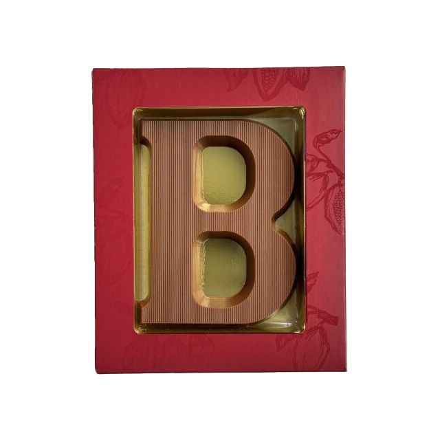Chocoladeletter B - 80 gram