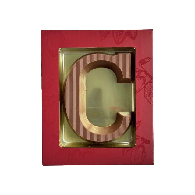 Chocoladeletter C - 80 gram
