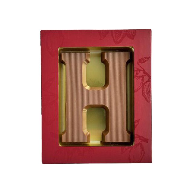 Chocoladeletter H - 80 gram
