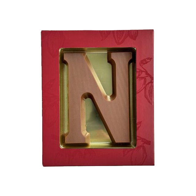 Chocoladeletter N - 80 gram