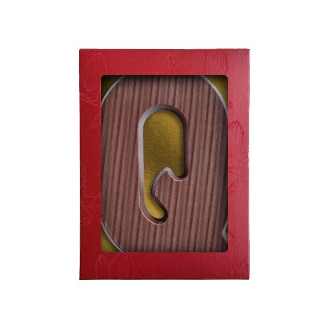 Chocoladeletter Q - 200 gram