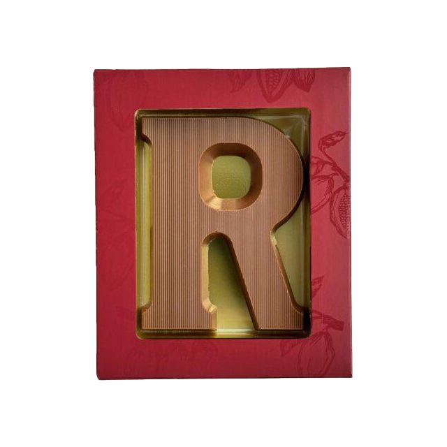 Chocoladeletter R - 80 gram