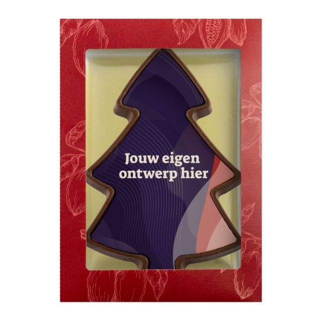 Chocolade kerstboom - Eigen ontwerp