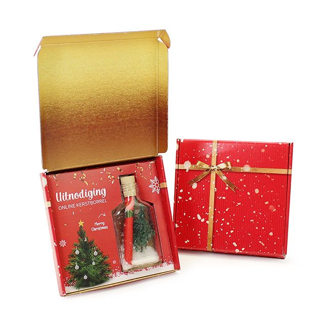 Kerstverzenddoosje met online teamuitje - Geluk.com