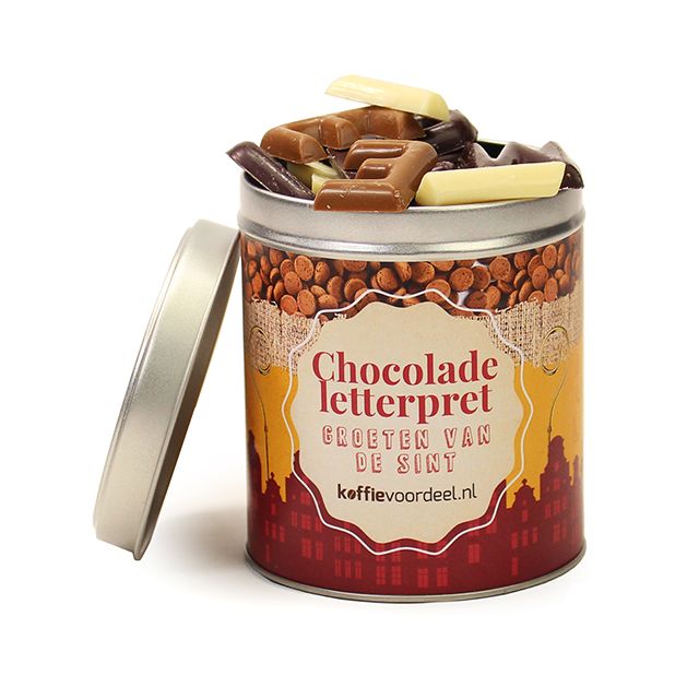 Chocolade letterpret - medium