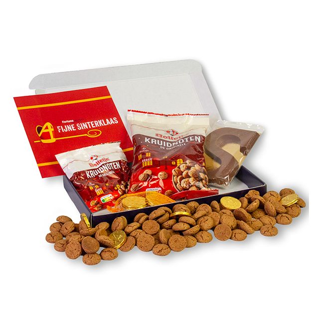 Sinterklaaslekkernijen in verzenddoosje - Groot