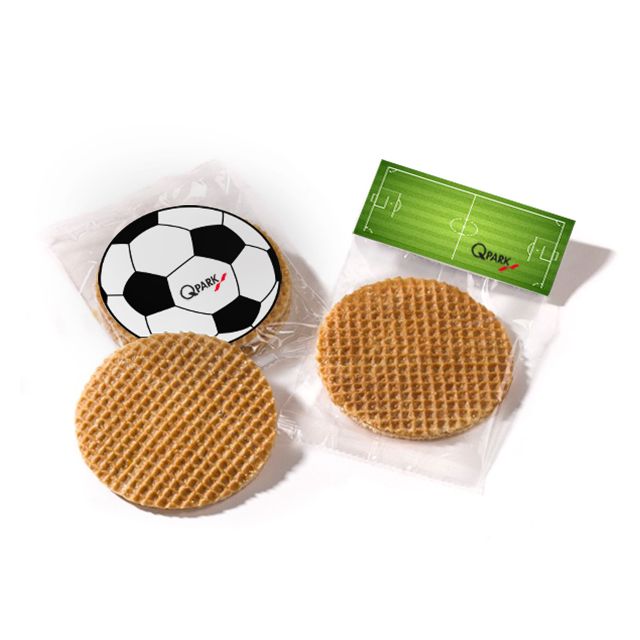 Hollandse voetbalwafel