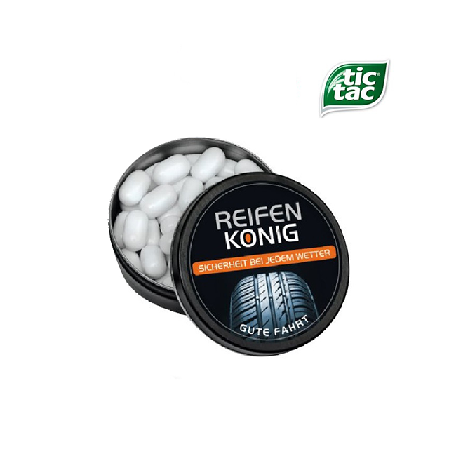 Tic tac in blikje