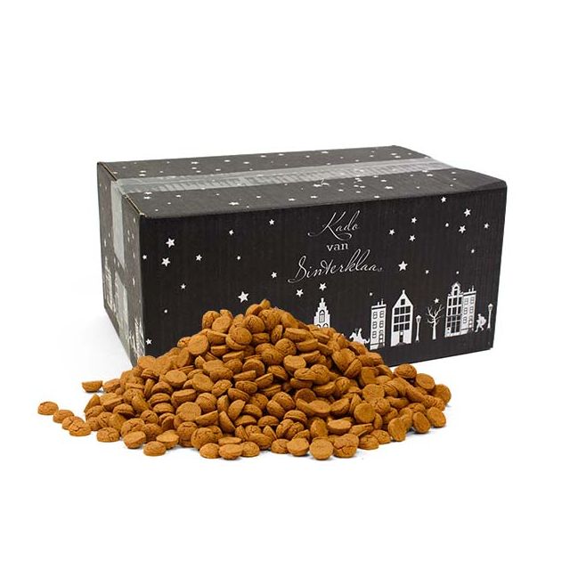 Sinterklaasdoos met 2,5 kg kruidnoten