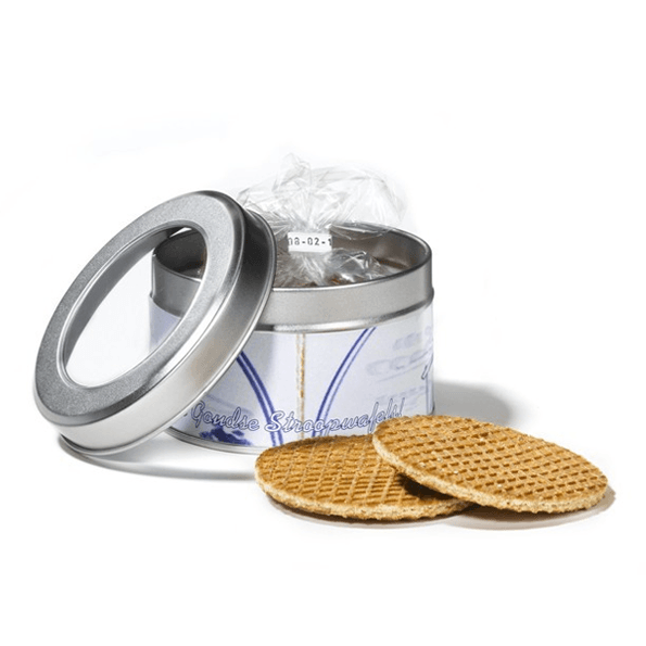 giveaways Stroopwafels in blikje