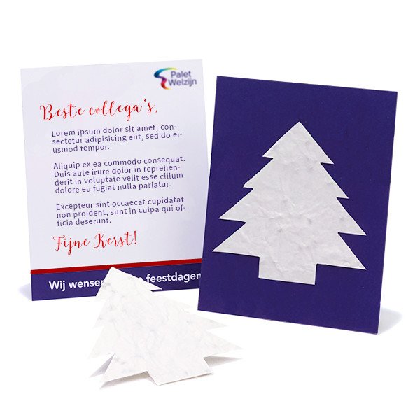 Bloeiende kerstkaart VB