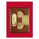 Chocoladeletter met logo E