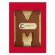 Chocoladeletter met logo m