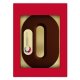 Chocoladeletter met logo O