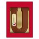 Chocoladeletter met logo U