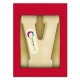 Chocoladeletter met logo V