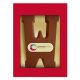 Chocoladeletter met logo W