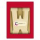 Chocoladeletter met logo W