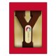 Chocoladeletter met logo Y