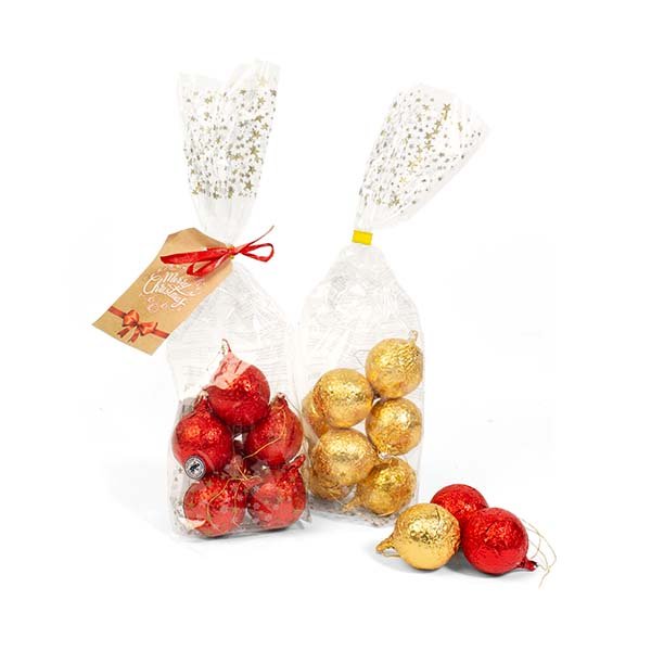 Chocolade kerstballen