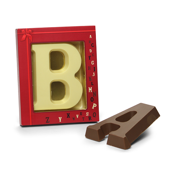 Chocoladeletter A t/m Z, 80 gram