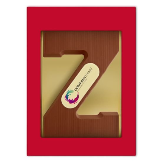 Chocoladeletter met logo Z